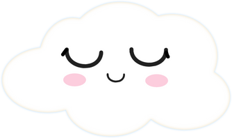 Cute Cloud Sleeping